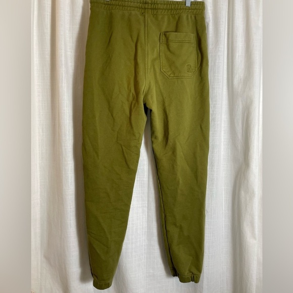 Smallable basics men’s organic cotton joggers in olive green size small. - Picture 5 of 9